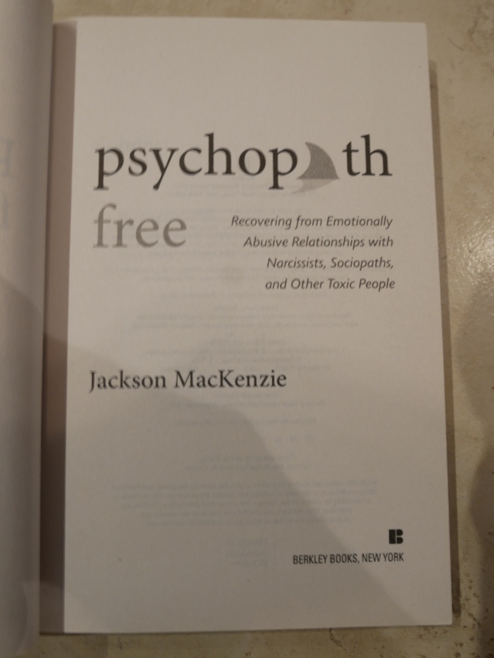 Psychopath Free by Jackson MacKenzie (2015)~ - Picture 7 of 12